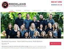 Tablet Screenshot of gorockland.com